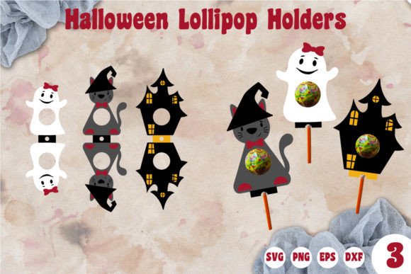 3D SVG Shapes: Halloween Lollipop Holders Review