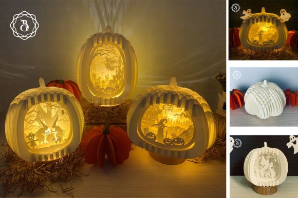 3D SVG Shapes: Halloween Pumpkin PopUp Review