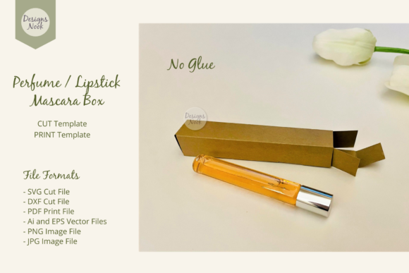 Lipstick Box 3D SVG: Shapes for Local Branding