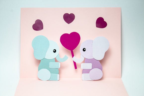 Pop-up Card - Elephants in Love: A Maker's Review