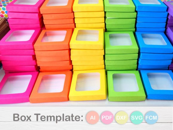 Square Box Template 11x11x2cm: 3D SVG Shapes Review