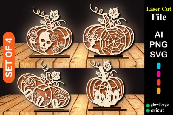 Standing Halloween Pumpkins Bundle Review