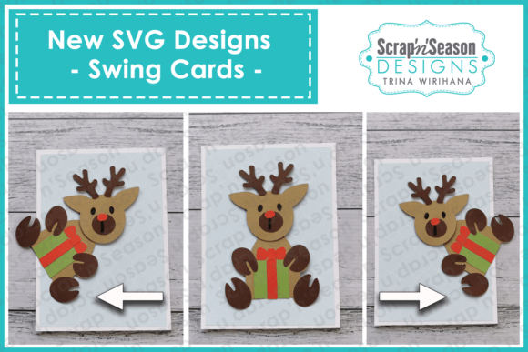 Swing Card - Reindeer: 3D SVG Shapes Review