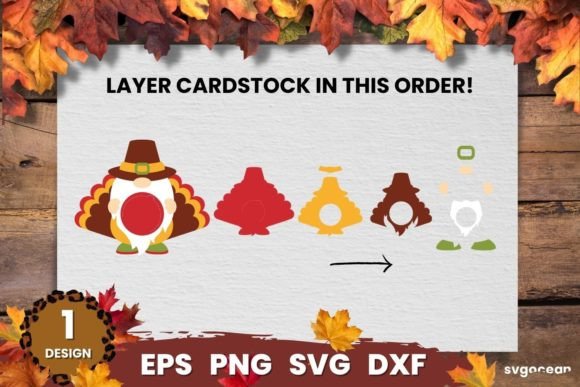 Thanksgiving Gnome Candy Holder: 3D SVG Shapes Review